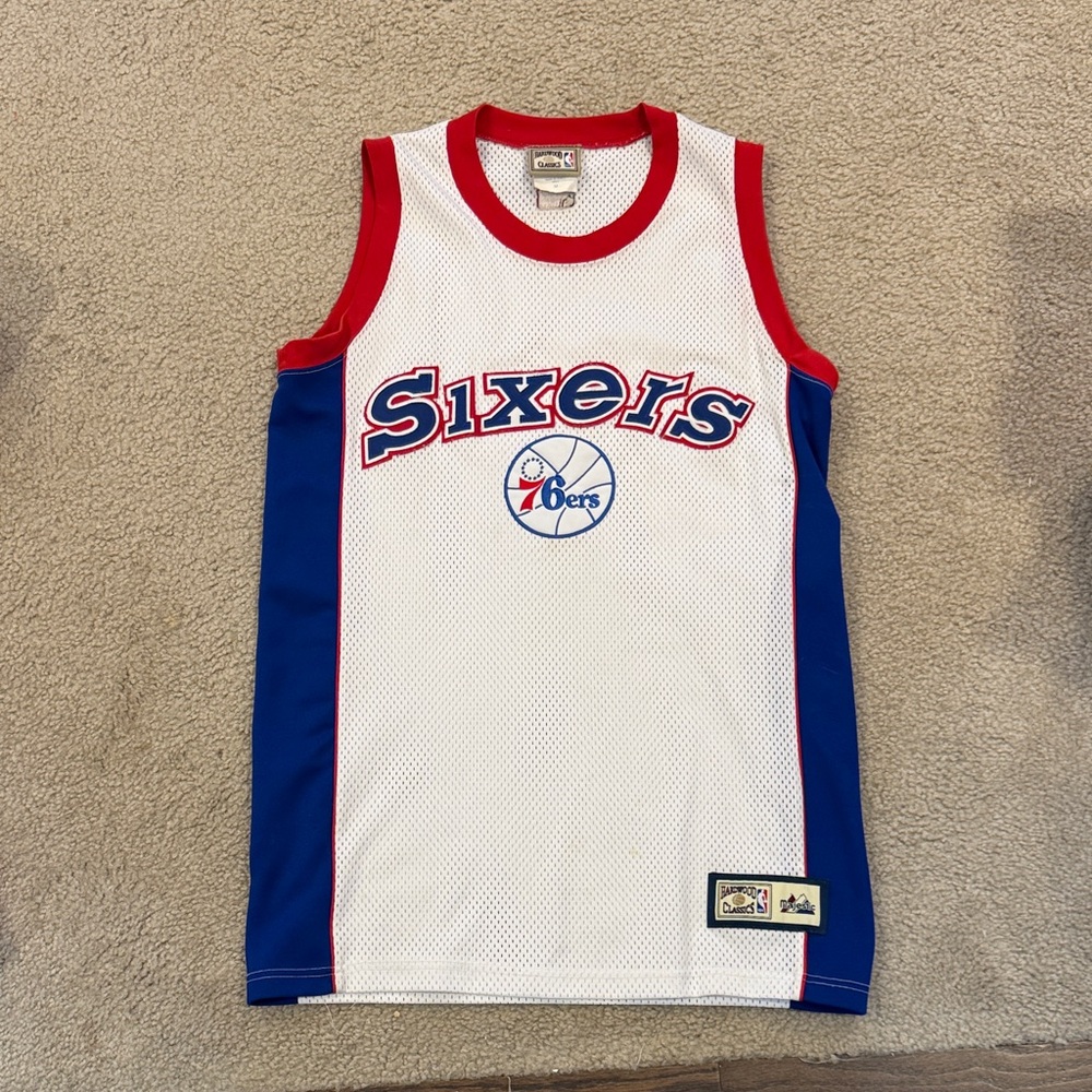 76ers hardwood classic jersey